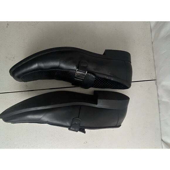 Perry Ellis Black Loafers Slip On Men's Size 11 Justin Portfolio Dress Shoes - Picture 8 of 15